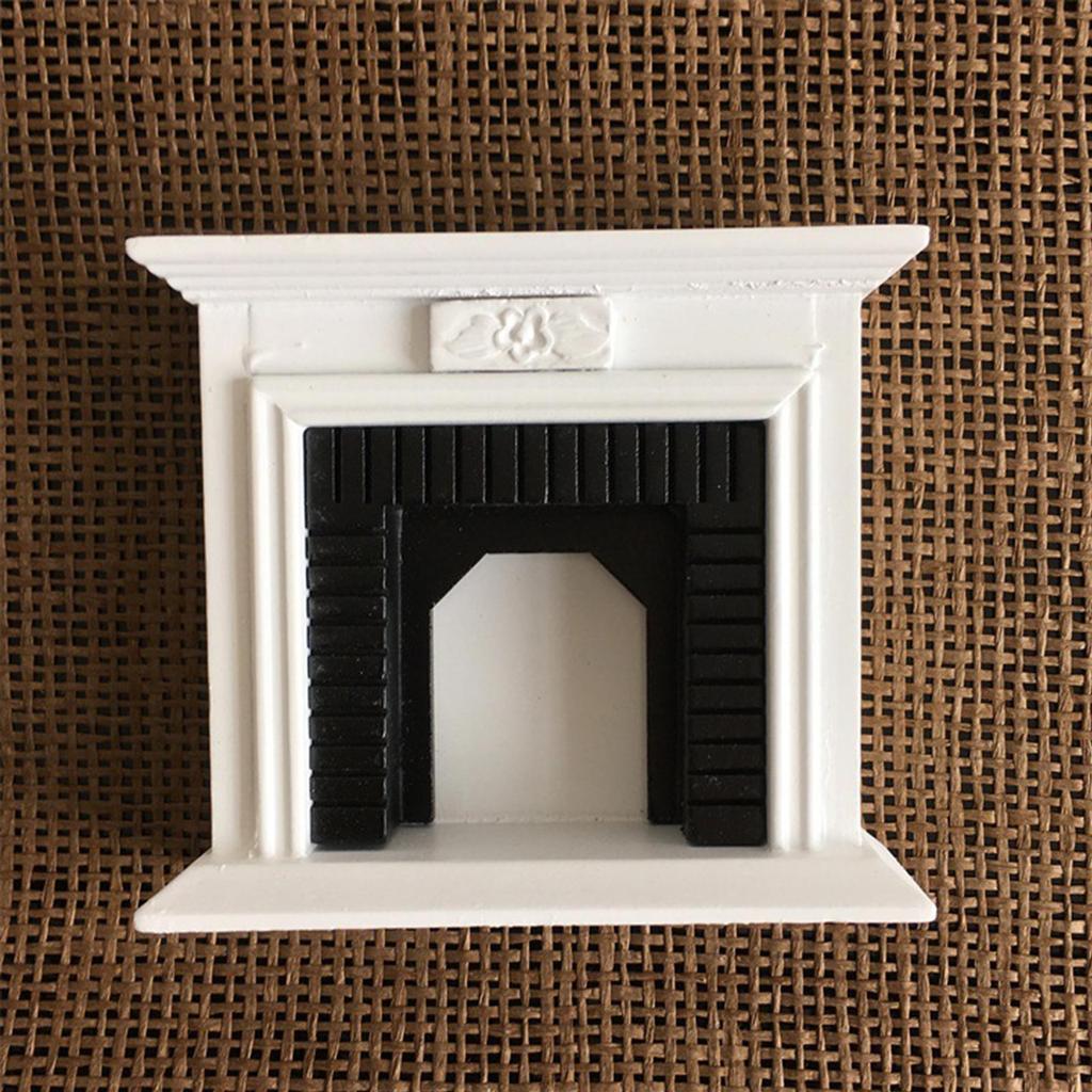 Кукольный домик миниатюрная мебель модель камина украшение для праздничной вечеринки игрушечный орнамент для детского сада школьника
