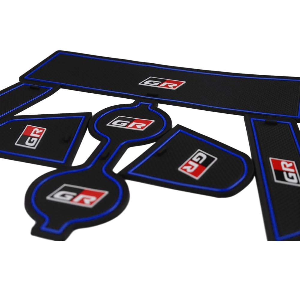 LEXLEYS Специальный коврик в слот двери для Toyota GR86 серии ZN8 Специальный резиновый коврик для интерьера Дверь