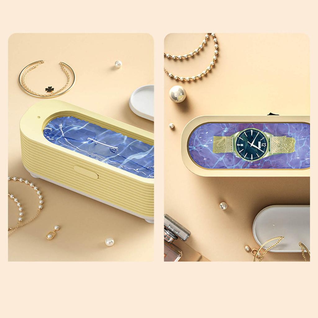 Professional Cleaning Device Multifunction Vibration Cleaning Machine for Glasses Jewelry Ring Contact Lens