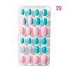 Children Press On Candy Color Self Adhesive Fake Nails False Nails Nail Art Manicure Tips
