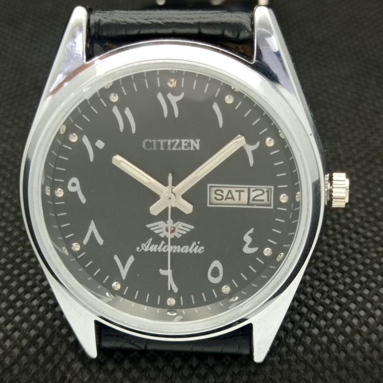 ВОССТАНОВЛЕННЫЕ ВИНТАЖНЫЕ SEIKO 5 AUTO 6309A ЯПОНИЯ МУЖСКИЕ АРАБСКИЕ ЧАСЫ 593c-a314817-2