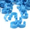 100 Pcs Useful Animal Parrot Pigeon Clip Leg Band Rings Poultry