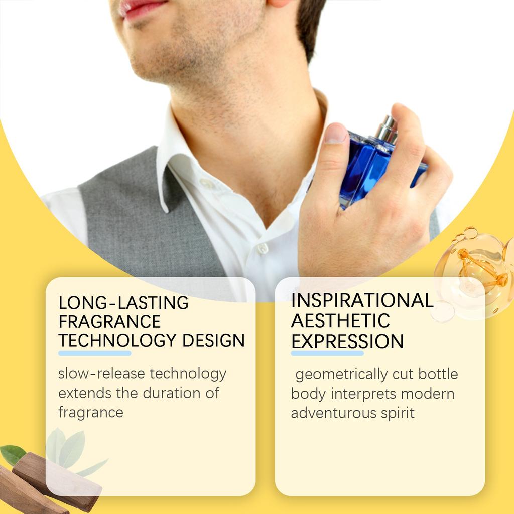 Sandalwood Charm Perfume Enhances Appeal And Leaves A Long-lasting Scent, 50ml