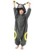 SAZAC Character Fleece Kigurumi Pokémon Blacky for Children, 130cm