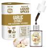 Spice Drop Garlic (Lahsun) Extract | 100% Natural | For Cooking, Baking, Restaurant Style Food | 5ML Equivalent To 175 Grams Whole Garlic