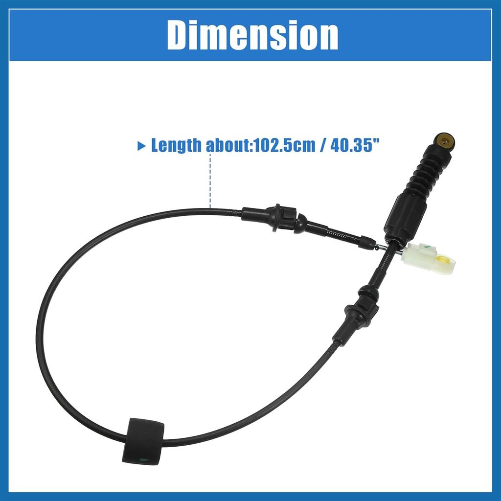 Automatic Transmission Gear Shifter Cable for Corvette C5 1997-2002 Auto Trans Control Lever Cable Assembly Range Select Lever Kit 12559260 Item