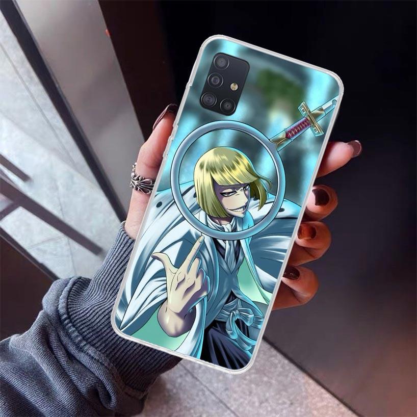 Bleach Shinji Hirako Phone Case For Samsung Galaxy A12 A52S A42 A32 A22 A51 A50 Note 20 Ultra 10 S10 Plus A71 A70 A31 A30 A10S G