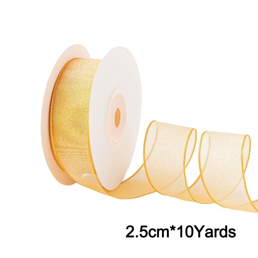 10 Yards Fishtail Yarn Ribbon 2.5CM Gifts Packaging Material Creative DIY Decor
