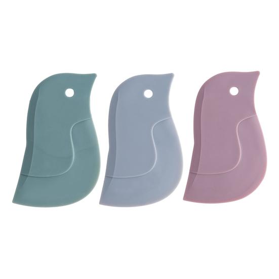 Скребок в форме пингвина Гибкая лопатка для выпечки Тесто Масло Мягкое чистящее средство для кухни Чистящие инструменты Аксессуары для кастрюль Миски