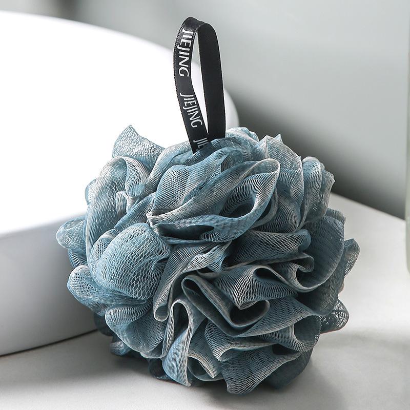 Loofah Bath Ball Mesh Sponge 1 PC Milk Shower Accessories Bathroom Supplies PE Bath Flower Soft 30/50g Brush Body Sponge Brush
