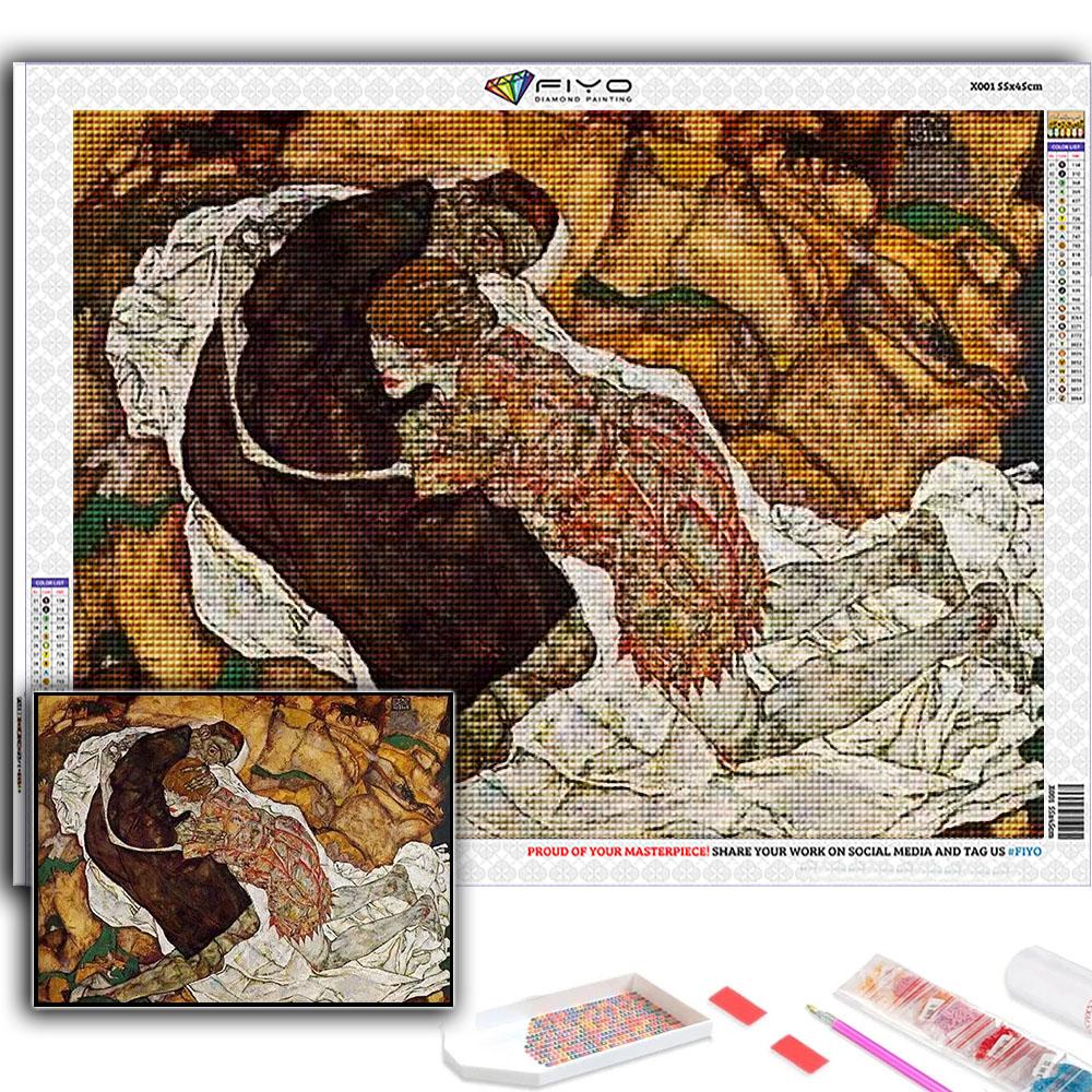 Набор для вышивки крестом DIY Алмазная вышивка Мир Шедевр Алмазная картина Домашний декор