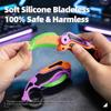Новый Пластиковый Складной Вращающийся Нож-Коготь для 3D-Печати Мягкий Силикон Безопасная Настольная Игрушка-Антистресс Ручная Игра для Взрослых