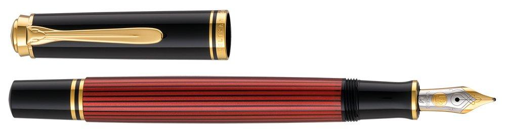 Pelikan Fountain Pen EF Extra Fine Point Bordeaux Souveraine M600 Regular Imported Product