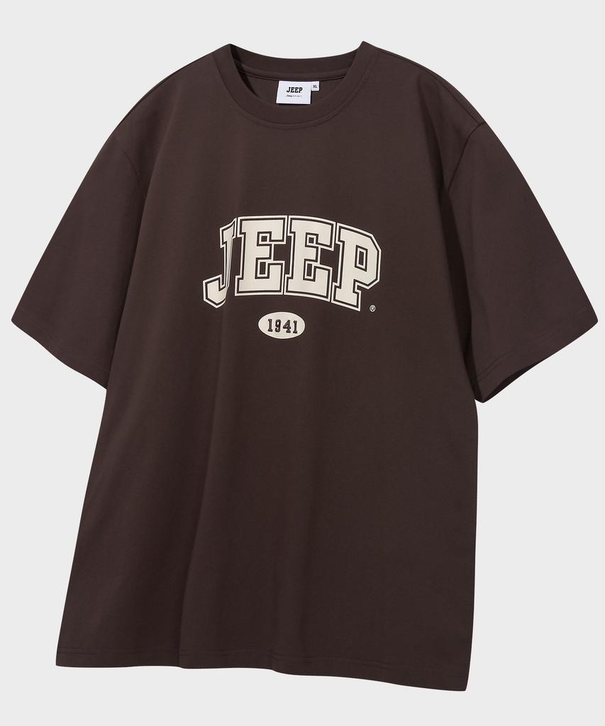 JEEP Футболка с коротким рукавом с большим логотипом на груди (Jr5Tsu183Br)