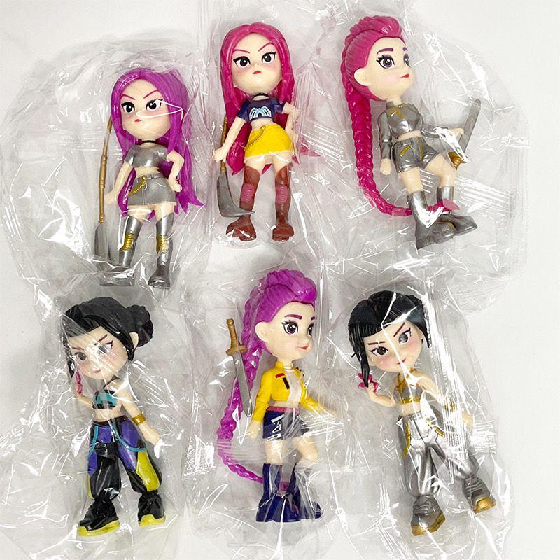 New  Kpop Demon Hunters Blind Box Series Anime Figures Ornaments Dolls Fans Children Birthday Gift Random Blind Box