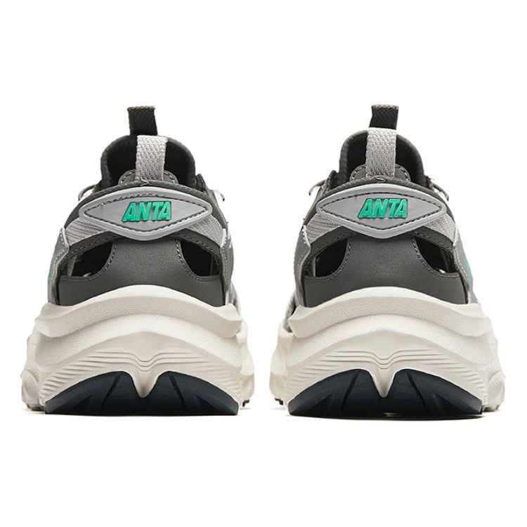 Anta Exploration Cool Slippers River Shoes Women Footwear Silver Gray 922428502-5