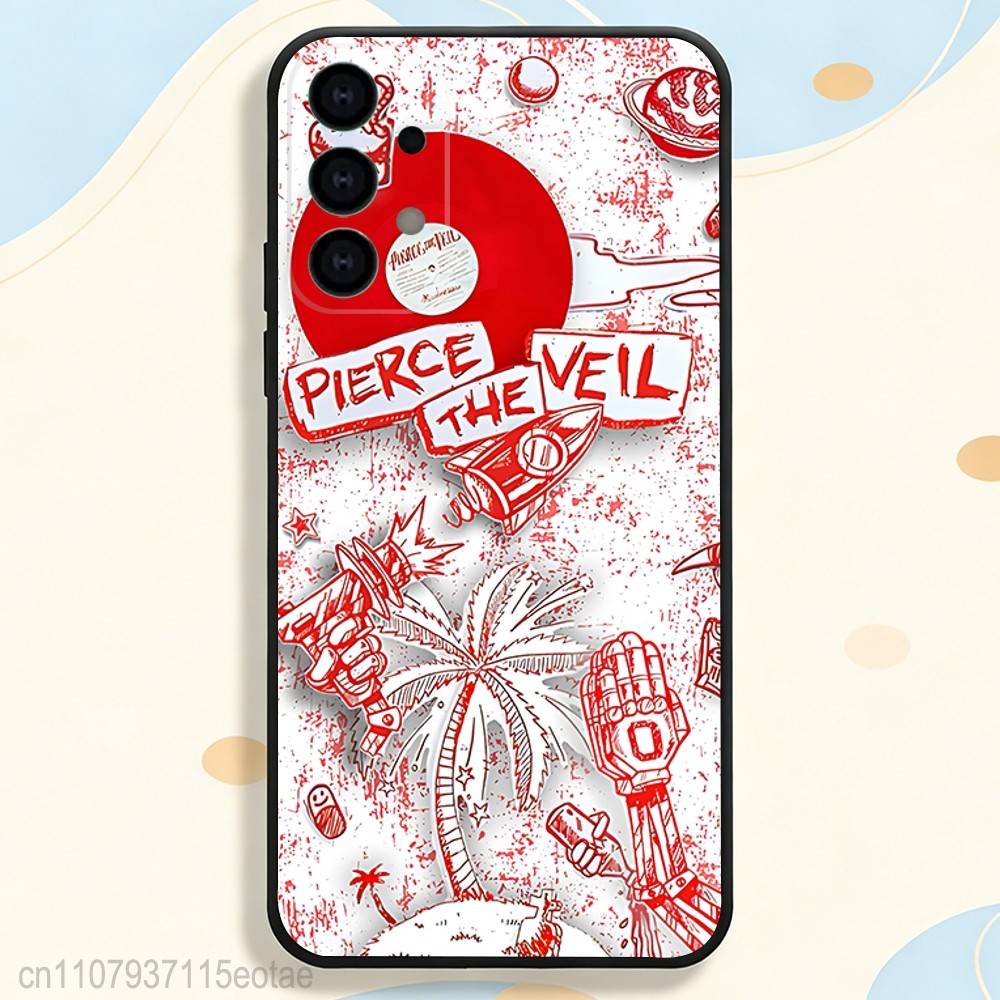 Чехол для телефона P-Pierce The Veil Band ROCK, силиконовый, мягкий, для Samsung S26, S25, S24, S21, S22, S23, S30, Ultra, S20, Plus, Fe, Lite