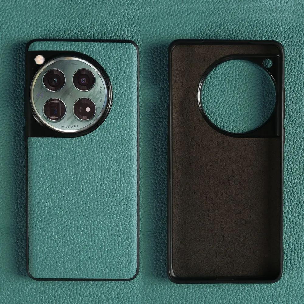 Премиальный чехол из натуральной кожи для Oneplus 12 11 11R 10Pro 12 10R 10T Ace Nord N100, ручная работа, задняя крышка