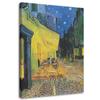 Canvas Print, Terrace of a Café At Night - V. Van Gogh Reproduction