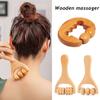 Soothing Wooden Massager Roller Trigger Body Relief Therapy Pain Tool Muscle