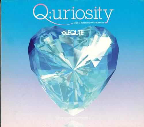 CD ELEQUTE JPOP HOUSE COVERS2 QuriosityDigi QCCR0002 Япония Японская Клубная Танцевальная Музыка Б/У