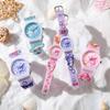 Sanrio Легкие Кварцевые Мультяшные Простые Милые Идеальный Подарок для Школы Розовые Детские Часы, Часы, Дизайн, Дизайн, Часы, Вход, День Рождения, Унисекс,