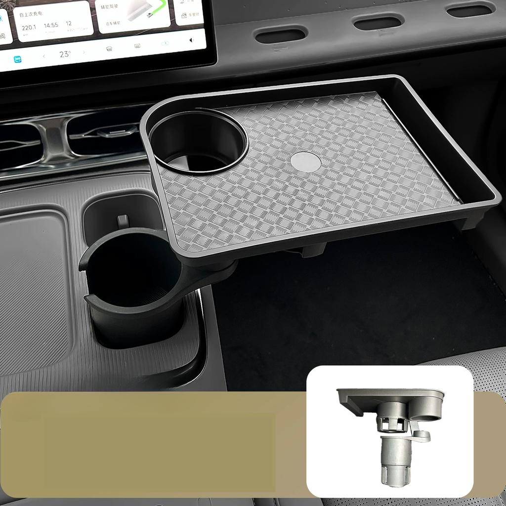 For Leapmotor B05 Lafa 5 2026 Dual Cup Holder Tray Car Mounted Storage Organizer Rack Car Interior Accessories