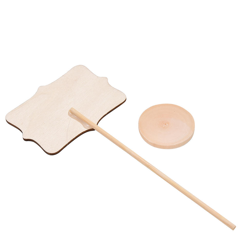 1Pc Mini Chalkboard Chalkboard Rectangular Angled Wedding Table Number Sign