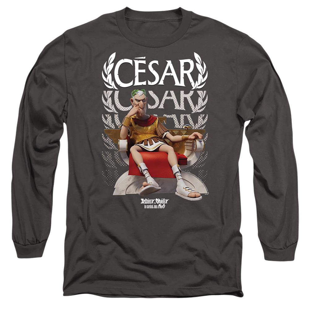 Asterix Unisex Adult Csar Of Rome Long-Sleeved T-Shirt