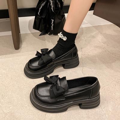 Мода 2024 года, новые женские туфли, повседневные, удобные, модные, женские туфли, туфли на платформе с бабочкой и узлом для женщин, Zapatillas Mujer