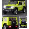 1:26-масштабная модель автомобиля из сплава Suzuki Jimny, звуковая и световая коллекция, имитация внедорожников, литые под давлением автомобили, игрушки для детей