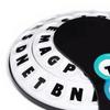 1/2 Sets Fast-Paced Think Words Game, Alphabet Wheel Family Board Game, Educational Multi-player Interactive Words Challenge Game for Kids Adults