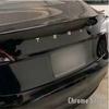 bfxhr7 1pcs 3D ABS Logo Tesla Emblem Letters Car Trunk Badge Rear Letter Label Electroplated For MODEL 3 MODEL S X Modified accessories