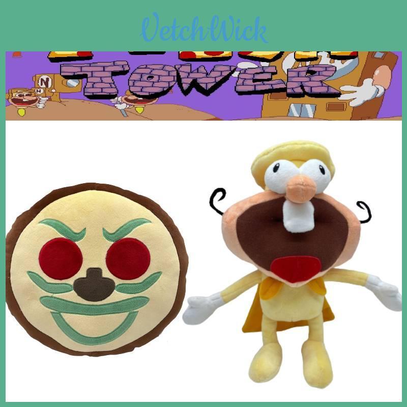 Плюшевая кукла Pizza Tower Стиль Noise&pizza Для фанатов игр