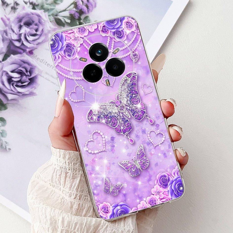Чехол для Realme 14 Pro 5G 2025 Чехол Крутой Мультяшный Дракон Лев Мягкий Прозрачный Силиконовый Чехлы для Телефона Для Realme 14 Pro+ 14Pro Plus Capa