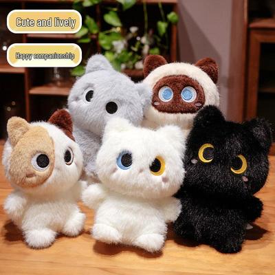 Милая Плюшевая Игрушка-Котёнок - Кукла-Компаньон для Девочек и Настольный Друг