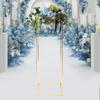 Wedding Vase - Metal Golden Flower Stand - Flower Column Vase - Decorative Wedding Plant Stand, Living Table 31 X 31 X 100