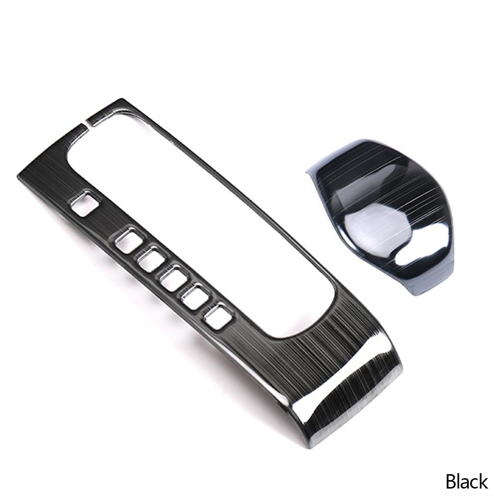 2 шт., отделка панели переключения передач автомобиля, крышка коробки переключения передач автоматической коробки передач для Honda Civic 10-го поколения 2020 2019 2018 2017 2016 с левым рулем