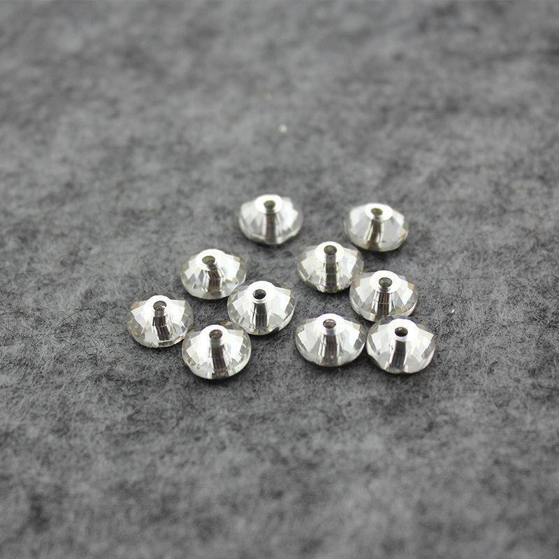 Горячая Распродажа Дрель Белое Плоское Дно Среднее Отверстие Дрель Guomao A Дрель Круглая Стеклянная Дрель Аксессуары Для Одежды Ювелирные Изделия Аксессуары