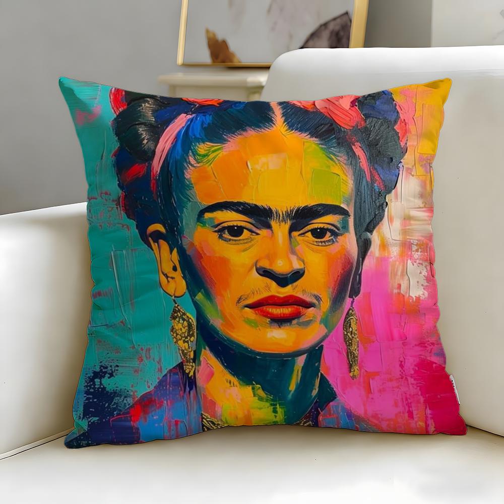Классическая художница Фрида Кало Наволочка Мягкая и Легко стирающаяся – Универсальная для Дивана, Кровати, Путешествий и Офиса