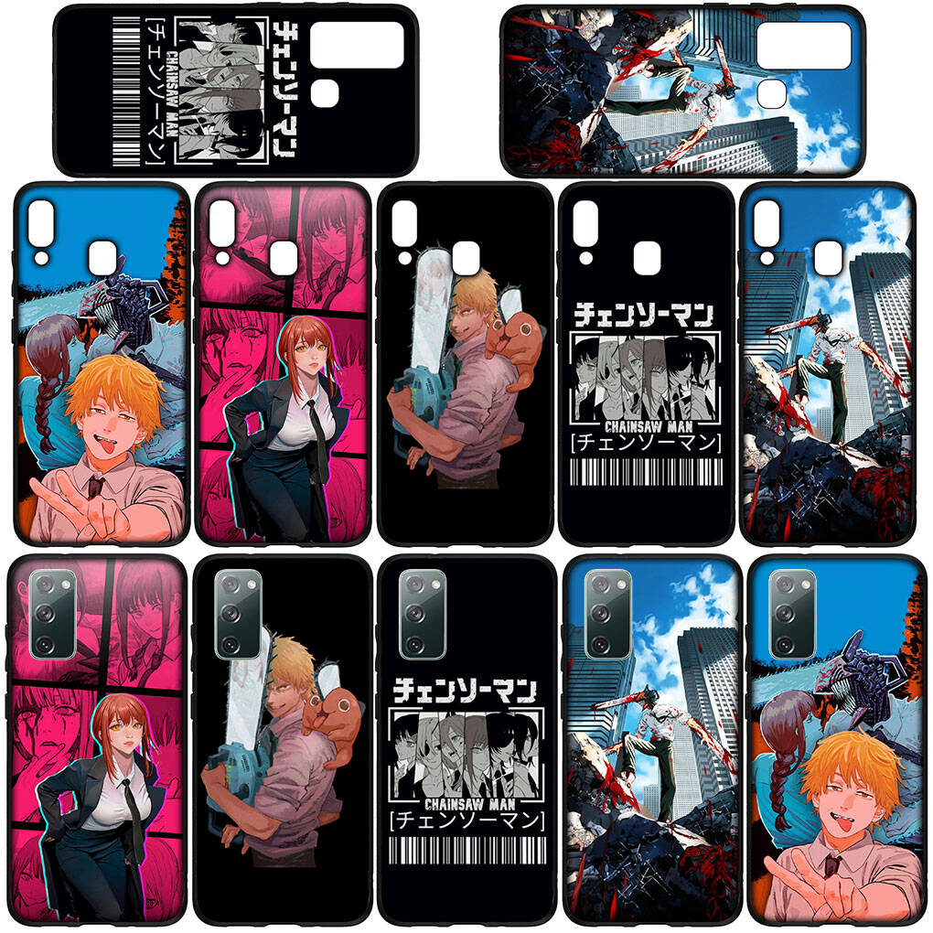 Чехол для iPhone 17 16 15 Xiaomi Poco Redmi Note 14 13 12 11 Pro Max Samsung Galaxy S25 S24 S23 OPPO Huawei Tatsuki Fujimoto Chainsaw Man Чехол для телефона