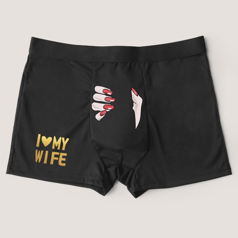 Varsbaby Men's Letter Pattern Daily Panty Thin Trendy Panty