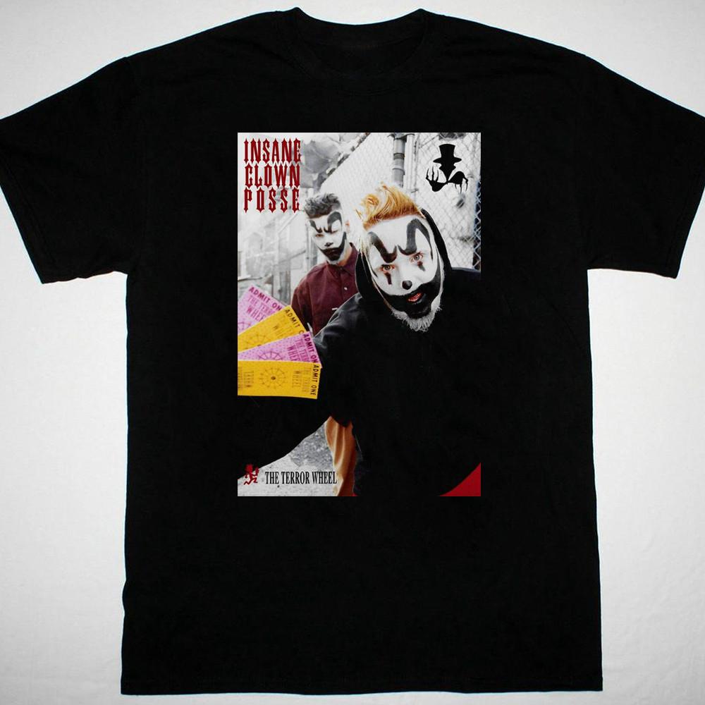 Постер группы Insane Clown Posse черная футболка Унисекс футболка Все размеры XA673