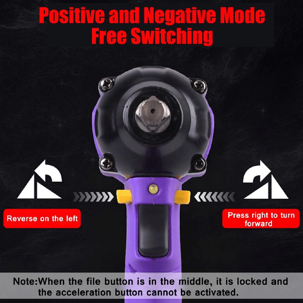 Бесщеточная 24800 мАч 480 Нм 2в1 Электродрель и Ударный гайковерт Аккумуляторная Высокий крутящий момент