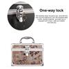 Cosmetic Organizer Box, Portable, Make Up Case, Lockable, Storage Box, for Jewelry & Make Up Tools