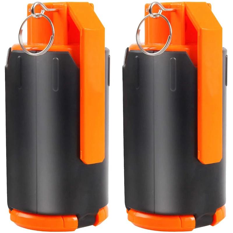 Тактическая игрушечная граната для игр с гелевыми шариками CS, для развлечений на открытом воздухе, игрушечная граната с водяным шариком, прочная пластиковая модель с выбросом и кольцом