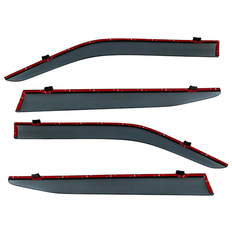 Для TOYOTA LAND CRUISER LC100 C200 LC300 LC80 Аксессуары Козырьки на окнах Защитный кожух от дождя Козырьки дверей Вентиляционные шторки Внешняя отделка Хром