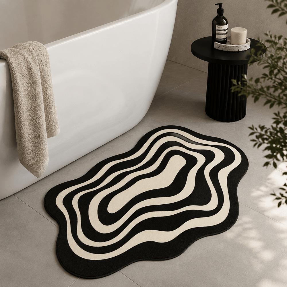 Diatomaceous Earth Floor Mat Irregular Entrance Door Mat High Quality Decorative Carpet Home