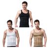 Men Corset Body Slimming Tummy Shaper Running Vest Belly Waist Girdle Shirt Black Shapewear Underwear Waist Shirts Running Vest