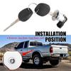 Цилиндр замка лючка бензобака с ключом для Toyota Tacoma 1995-2004, Tundra 2000-2003